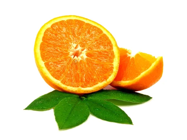 Frisch geschnittene Orangen — Stockfoto