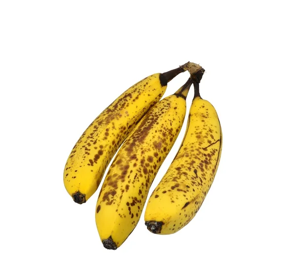 Sobre plátanos maduros con manchas marrones —  Fotos de Stock