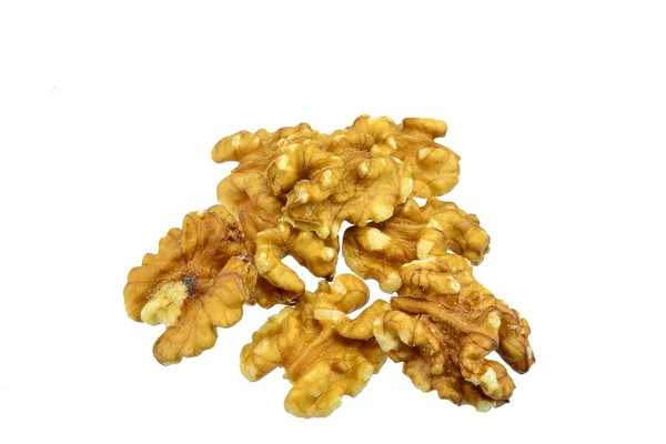 Skupina vlašské ořechy v hromadě — Stock fotografie