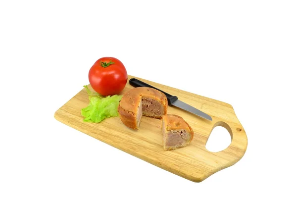 Pork pie przekąska — Zdjęcie stockowe