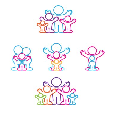 Collection-icon-family clipart