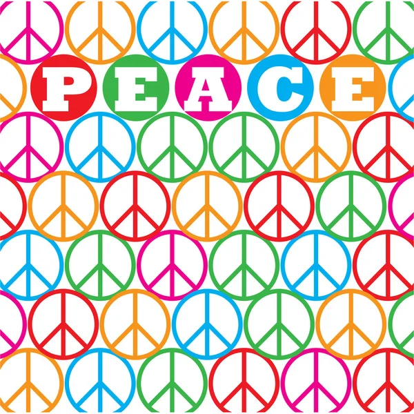 Barış. arka plan - barış. — Stok Vektör