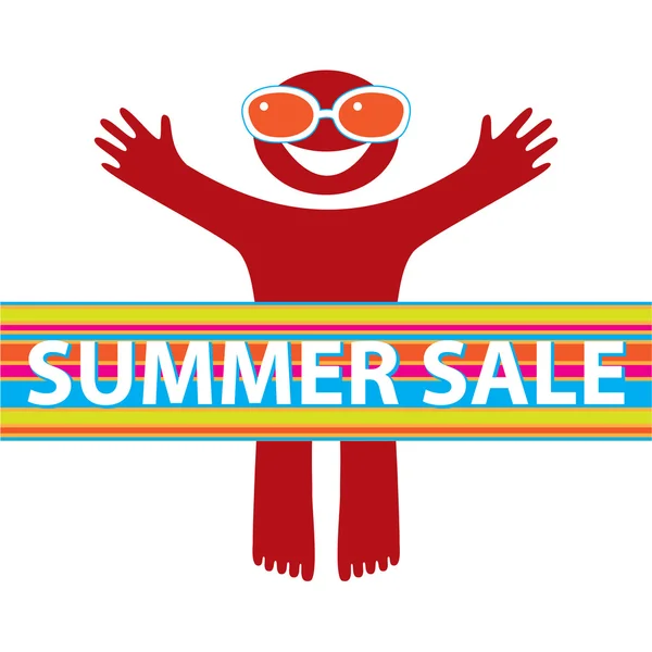 Summer-sale — Stockový vektor