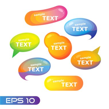 Abstract-speech-bubble-eps10 clipart