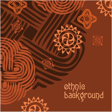 Ethnic-background clipart