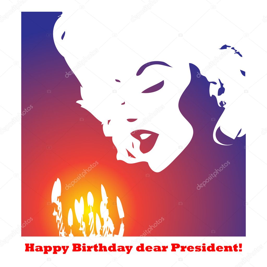 Happy-Birthday-dear-President! Stock Vector Image By ©antoshkaforever ...