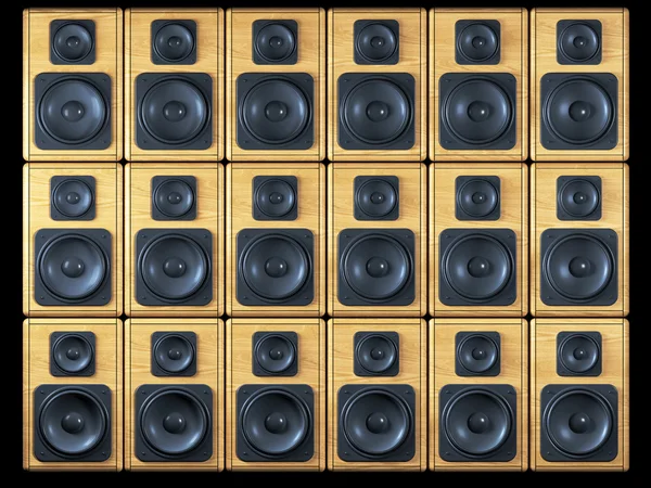 Hintergrund der Audio-Lautsprecher — Stockfoto