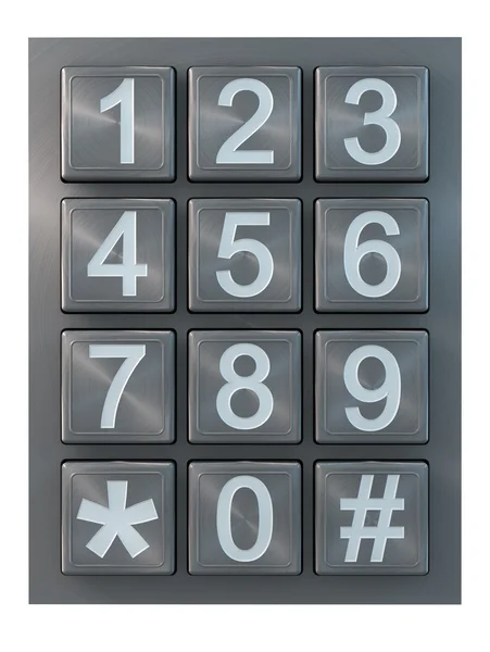 stock image Numeric pad