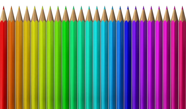 stock image Pencil color palette