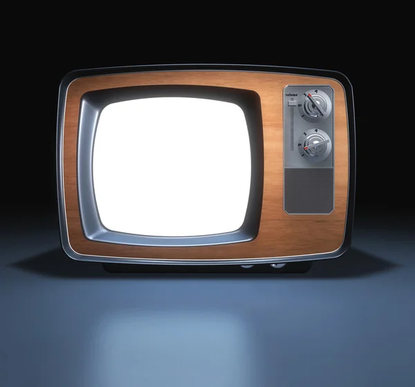 Vintage TV — Fotografia de Stock