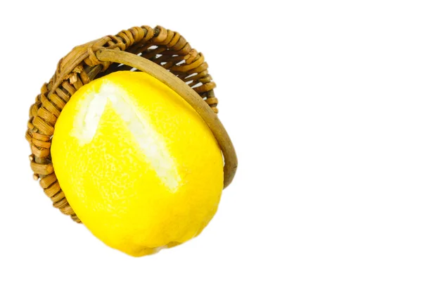 Один лимон — стоковое фото