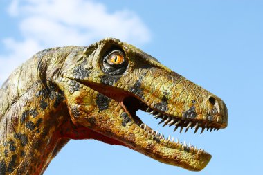 deinonychus dinozor kafası