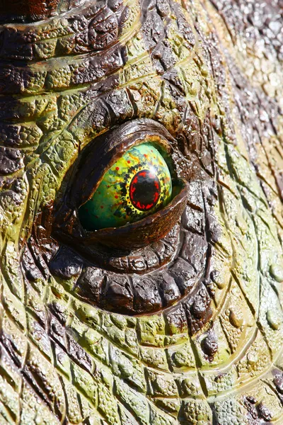 Ojo de dinosaurio — Foto de Stock
