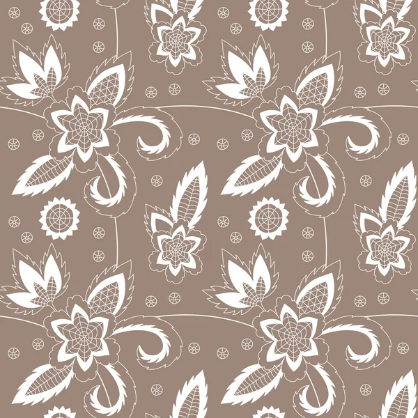 stock vector Flower seamless pattern