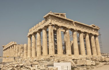 Parthenon temple clipart