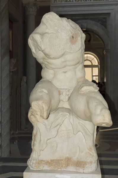 Nenhuma estátua romana cabeça — Fotografia de Stock