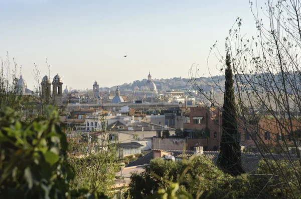 stock image View of Rome from Pincio hill