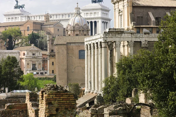 Roman Forum ruins. — Stock Photo, Image
