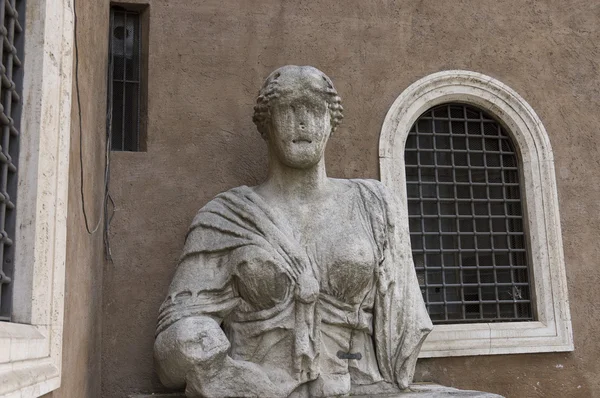 Roma heykel konuşuyor — Stok fotoğraf