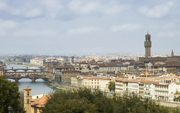 Дахи міста Флоренція, Італія — стокове фото