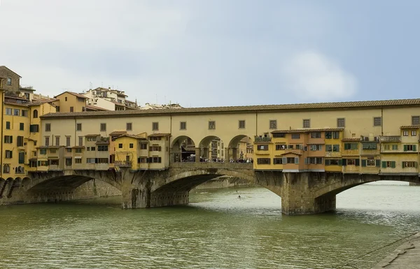 Ponte vecchio, florenz, italien — Stockfoto