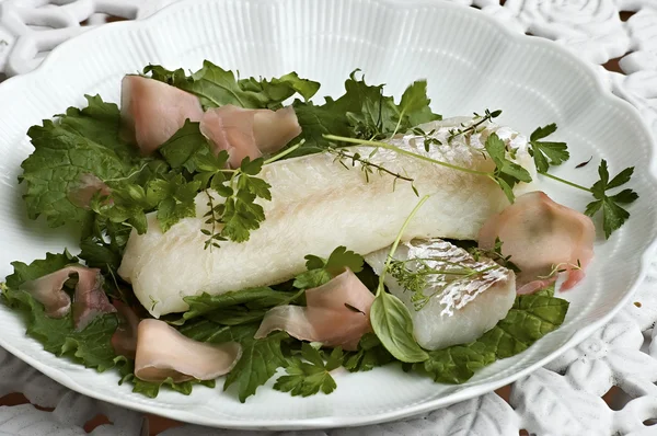 Cod fish plate