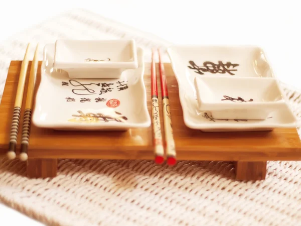 Traditional set for sushi — Stock Photo, Image