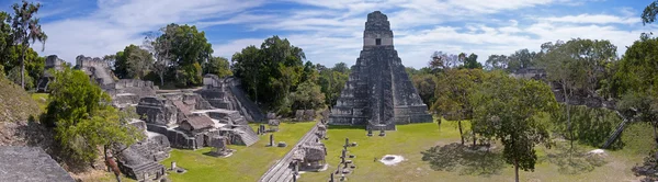 Tikal 파노라마 스톡 사진