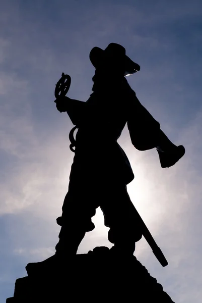 Статуя Champlane — стокове фото