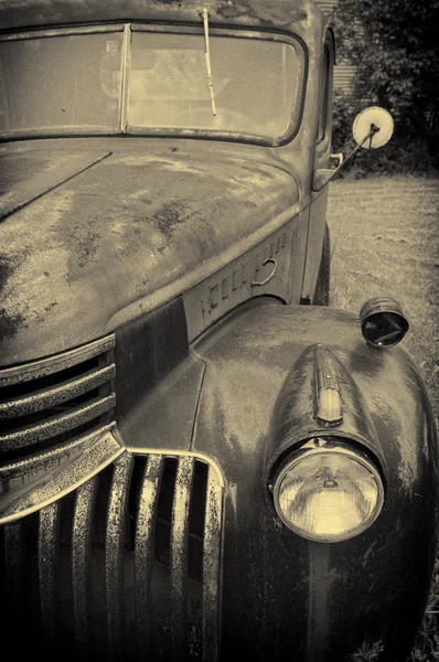 Chevy abandonado. — Foto de Stock