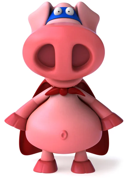 Pink Pig — Stock Photo, Image
