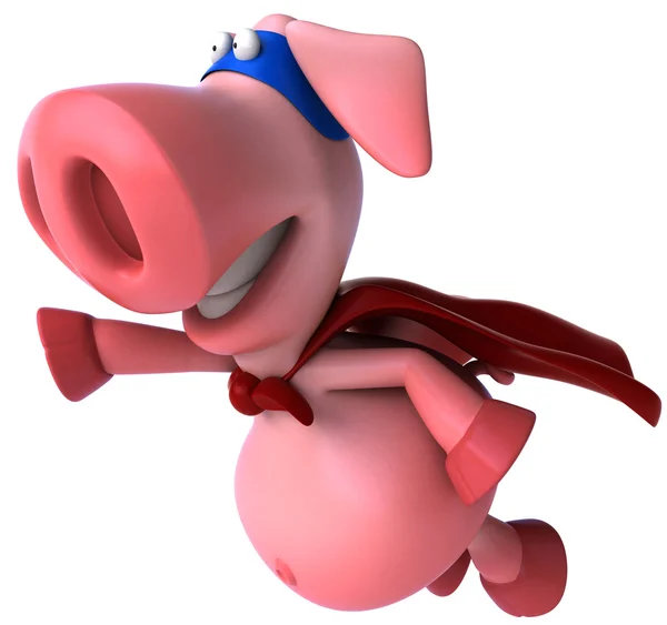Super porco — Fotografia de Stock