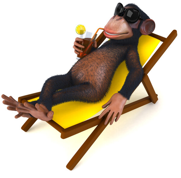 Веселая обезьяна
