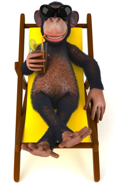 Macaco divertido — Fotografia de Stock