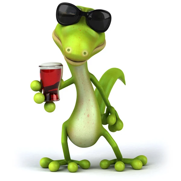 stock image Zen lizard