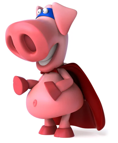 スーパーの豚 — ストック写真