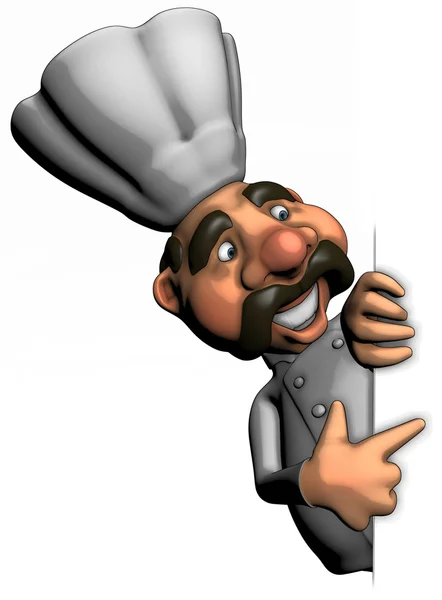 Шеф-кухар — стокове фото