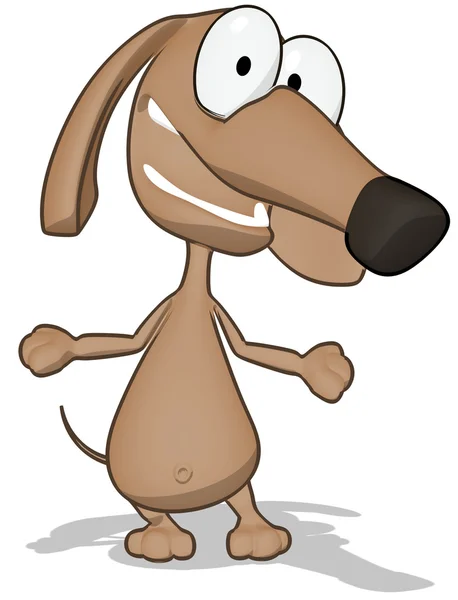 Spaß Cartoon Hund — Stockfoto