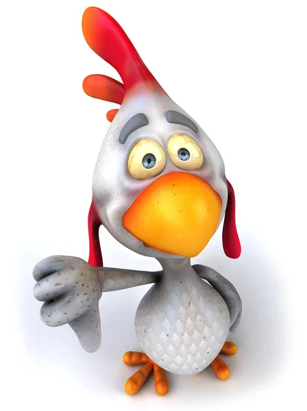Zabawa kurczaka — Zdjęcie stockowe