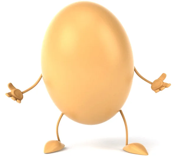 Яйцо веселое — стоковое фото