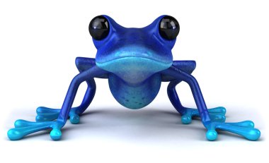 Mavi kurbağa
