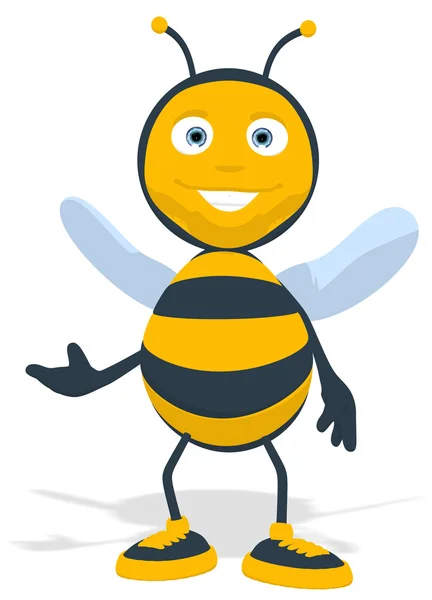 Fun bee — Stock Photo, Image