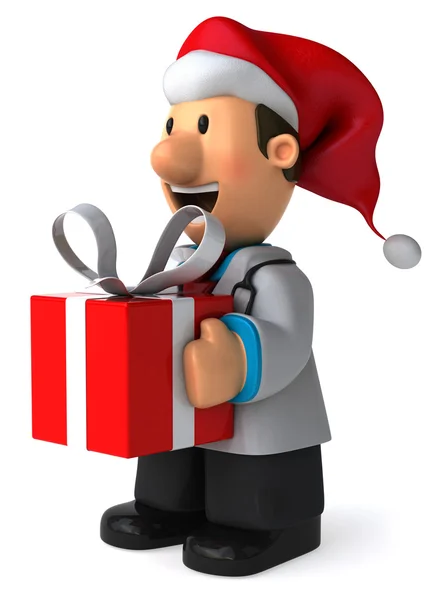 Läkare med en gåvor — Stockfoto
