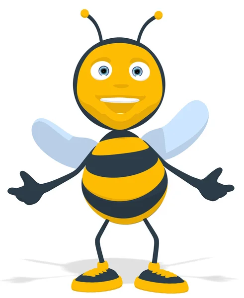 Весело Бджола — стокове фото