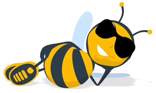 Весело Бджола — стокове фото