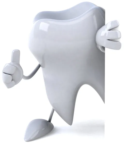 Divertido diente —  Fotos de Stock