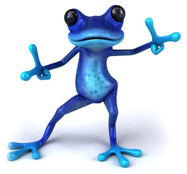 Frog dancing clipart