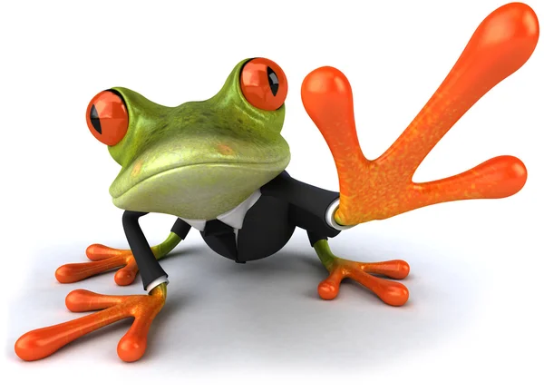 재미있는 개구리 — 스톡 사진