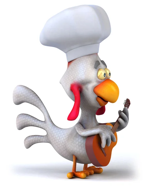 Szórakoztató csirke — Stock Fotó