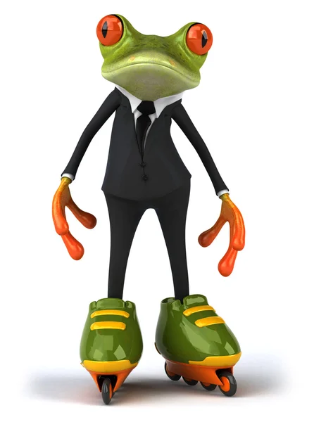 Geschäftsmann-Frosch — Stockfoto